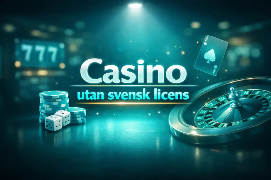Casino utan svensk licens